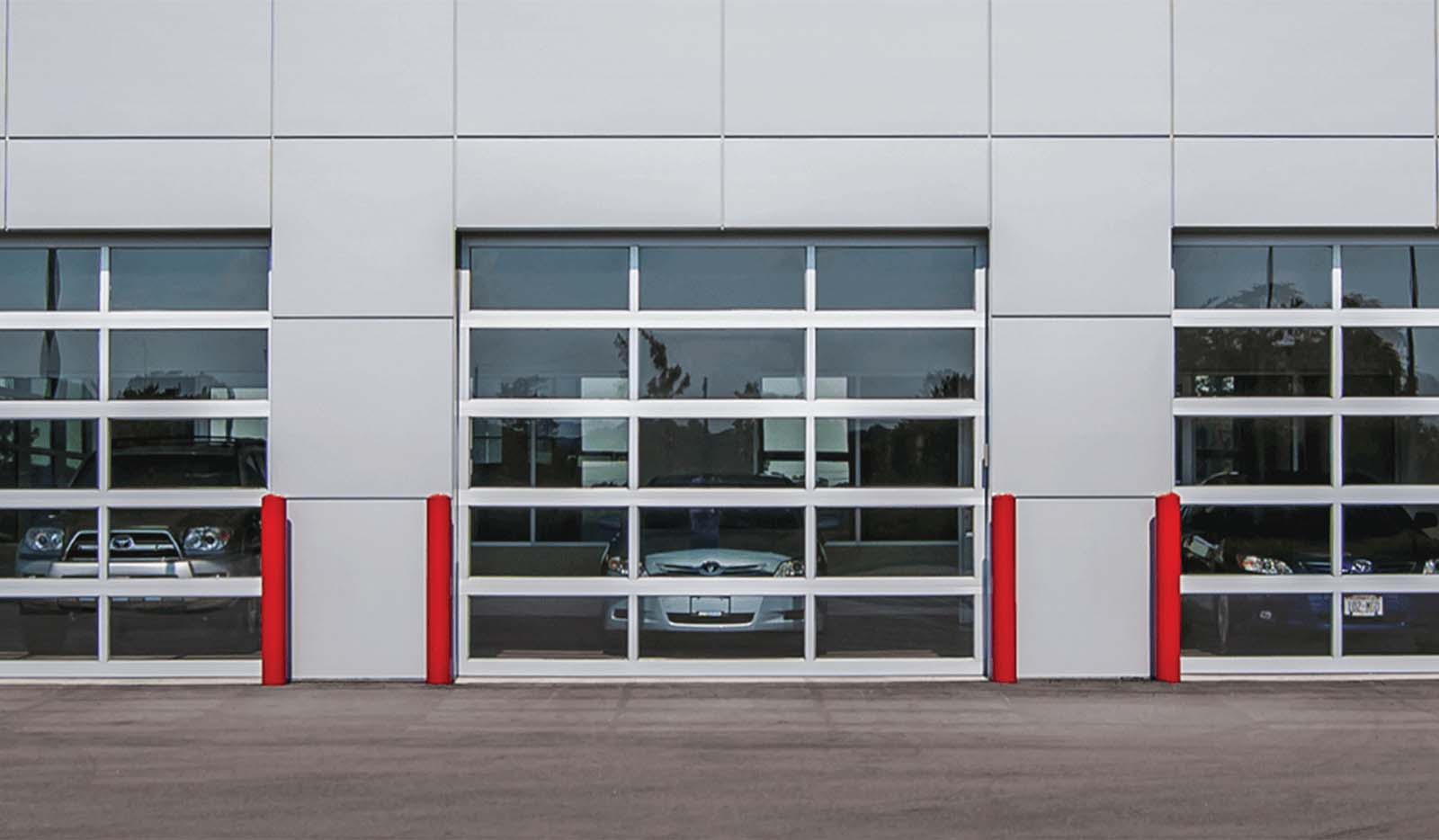 Full View Aluminum Commercial Door Canada West Garage Doors